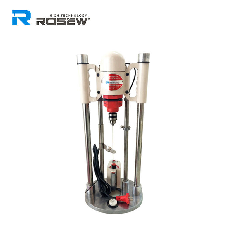 ROSEW High Quality DZ-201 garment hole making machine Heat-controlled cloth driller