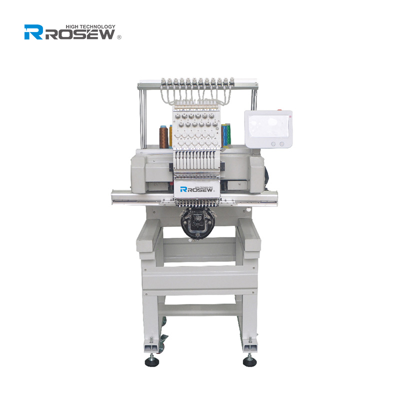 Computerized 9 needle single head embroidery machine, embroidery machine,multi needle embroidery machine, one head embroidery machine