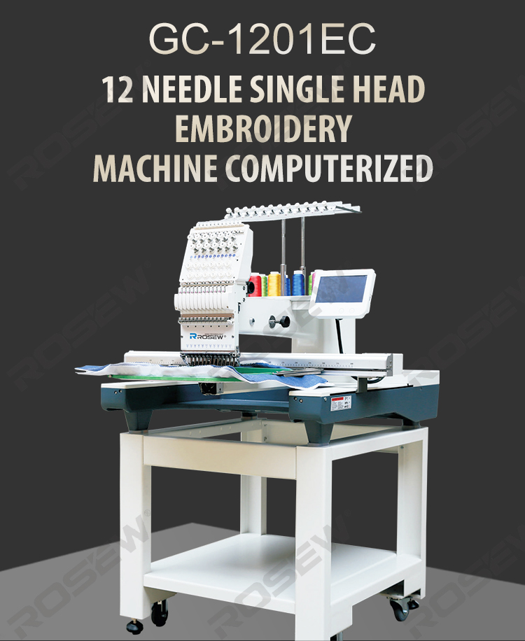 garment embroidery sewing machine,hat embroidery sewing machine,flat embroidery sewing machine, one head embroidery machine,12 needle