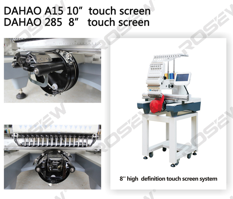 garment embroidery sewing machine,hat embroidery sewing machine,flat embroidery sewing machine, one head embroidery machine,12 needle