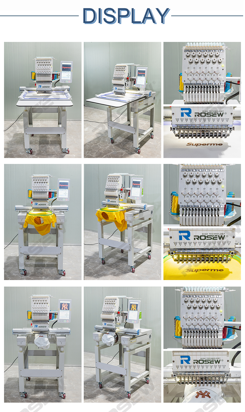 embroidery machine, multi head embroidery machine, multi needle machine