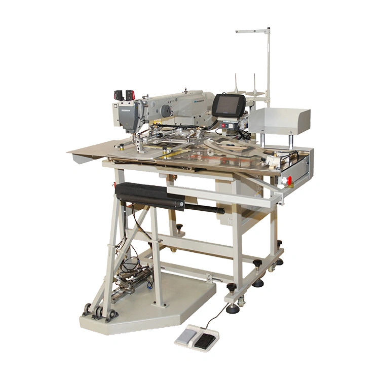 ROSEW GC2516E-V6 Semi automatic single needle jeans pocket setter sewing machine