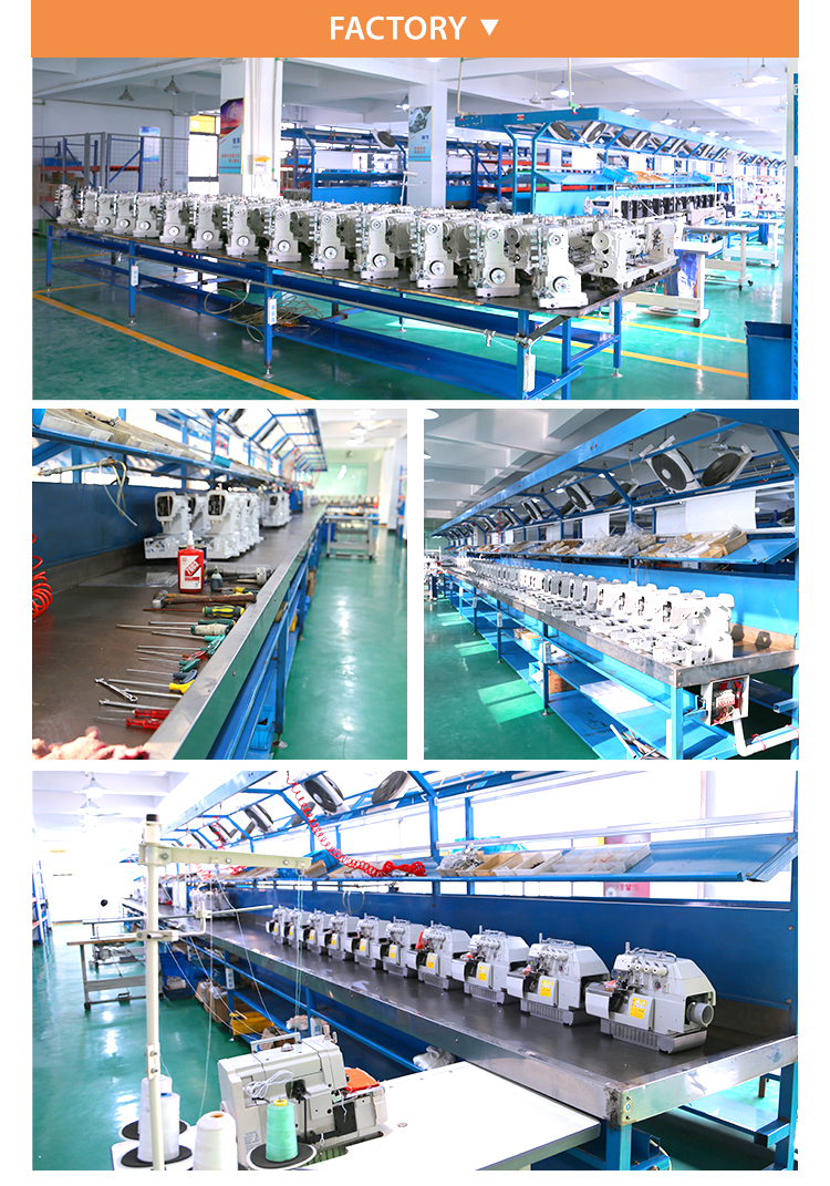 Taizhou Rosew Machinery Co., Ltd. sewing machines factory, industrial sewing machine production