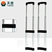 Factory Direct Sales Customized 3 Section Adjustable Aluminum Telescopic Trolley Handle