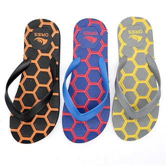 PVC PE Man Unisex Bulk Blue Fin Non Toxic Flip Flop soles slippers