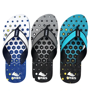Wide PVC Strap Flip Flops Beach Slippers