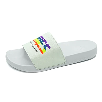 Glow in the Dark Custom Made Unisex Slides Slippers OEM Blank Slipper