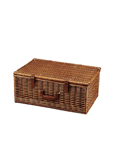 Cesta de piquenique vintage