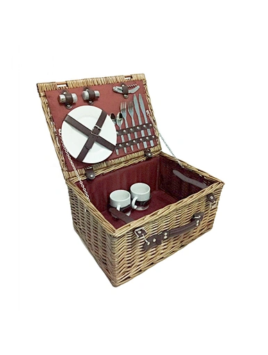 Cesta Rectangular Con Tapa