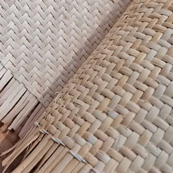  rattan kamışı dokuma rulo