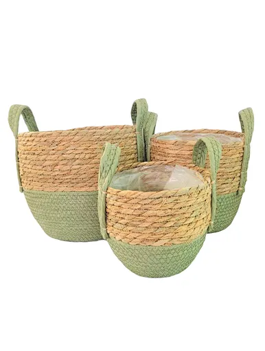 Straw Basket, Straw Picnic Basket