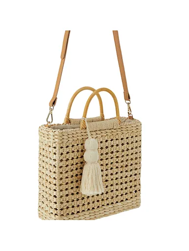 Sac fourre-tout en paille