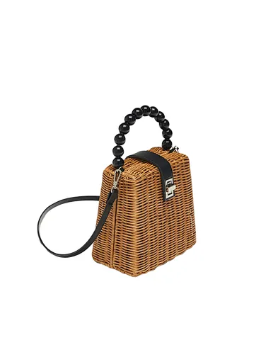  sac de plage en rotin