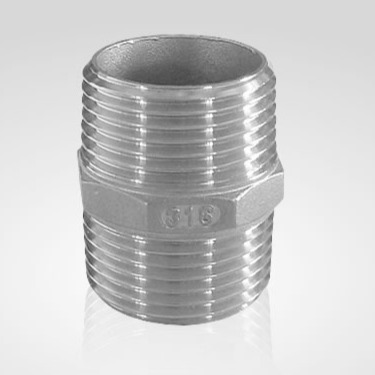 304 316 stainless steel pipe fittings Hex.Nipple Hexagon Nipple Fitting