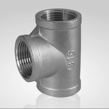 150lbs stainless steel female thread Tee