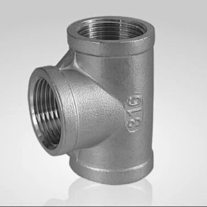 150lbs stainless steel female thread Tee
