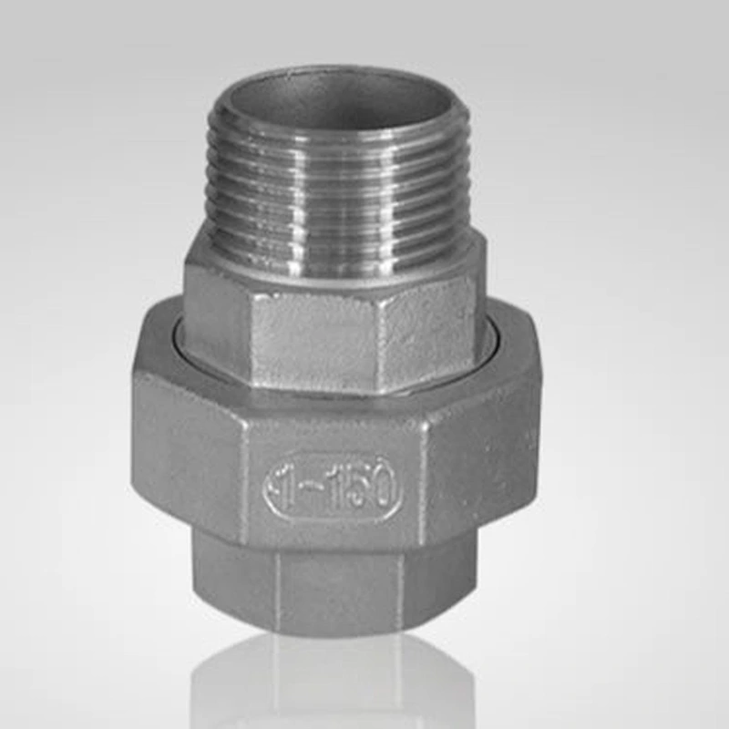 150lbs stainless steel union conical joint male female thread
