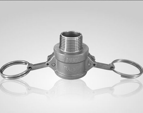 Type B Stainless steel camlock coupling male thread coupler