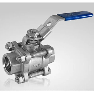3 piece stainless steel Full Port Ball Valve 1000psi