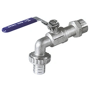 stainless steel lockable Bibcock with hose barb