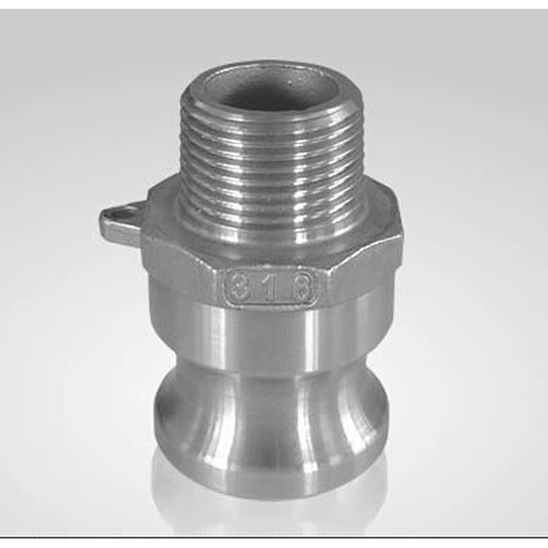 stainless steel cam & groove quick coupling type F
