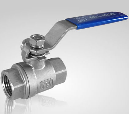 stainless steel 2piece full port ball valve 1000psi