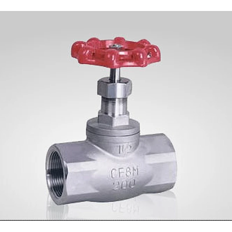 200wog Stainless Steel Threaded Globe Valve