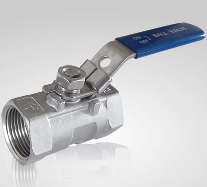 stainless steel 1 piece ball valve reduce bore 1000psi