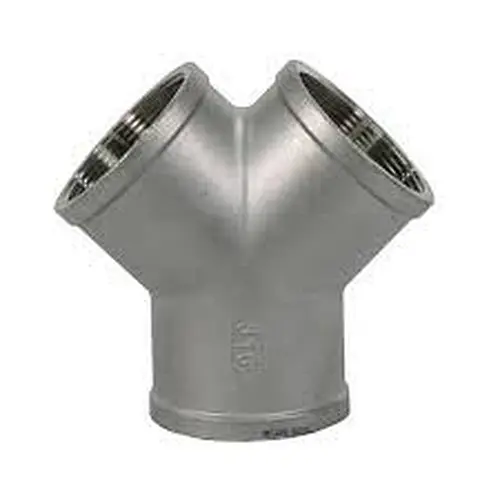 stainless steel y type tee 45 degree y tee
