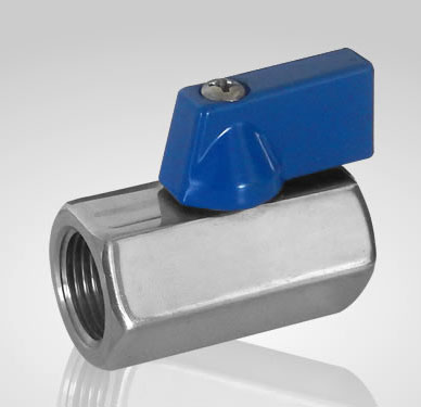 stainless steel mini ball valve doule female thread