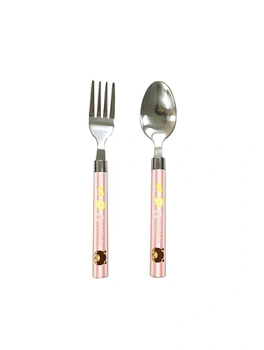mini fork and spoon cartoon handle