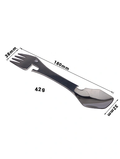 stainless steel camping spork