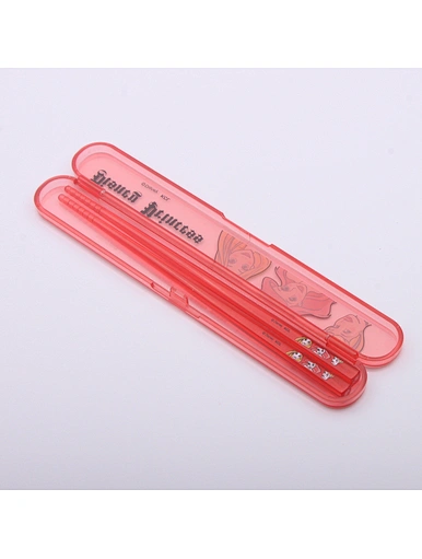 plastic travel chopsticks with case