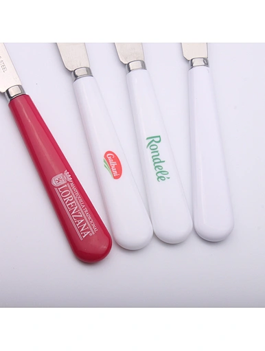 custom logo cheese spreader knife