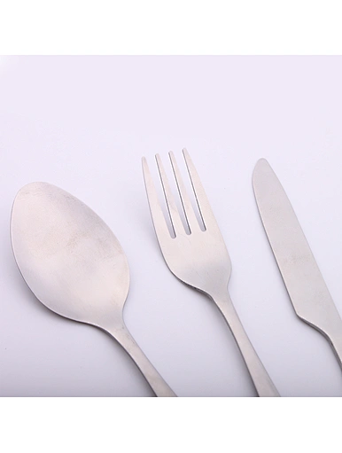 matte silverware,portable silverware