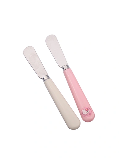 mini butter knife, plastic handle butter knife