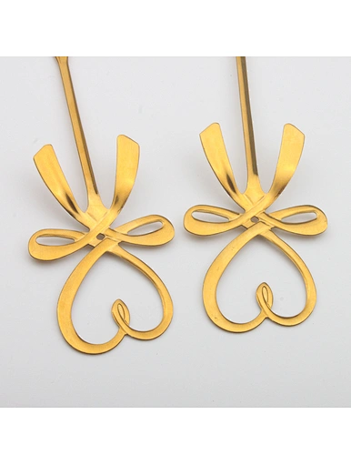 flower shape coffee stirring spoon coffee tea spoon