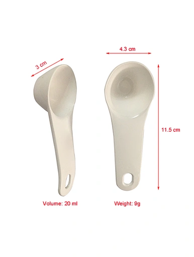 loose tea plastic measuring spoon