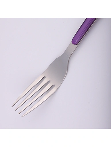 plastic handle flatware fork