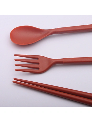 high quality reusable plastic cutlery set