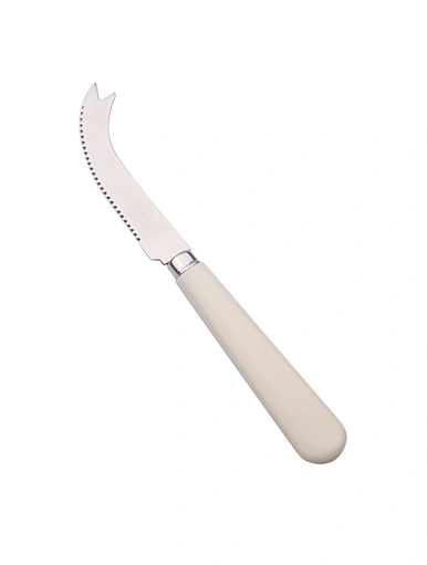 cheese cutting knife, white handle cheese knife