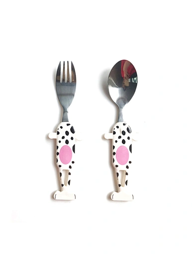 cute cutlery kids spoon and fork set