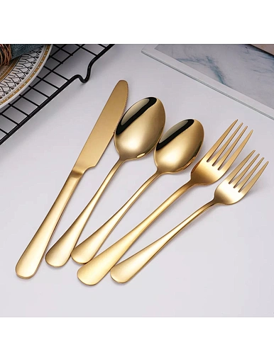 5 piece wedding cutlery set