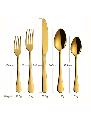 stainless steel wedding cutlery royal cutlery set