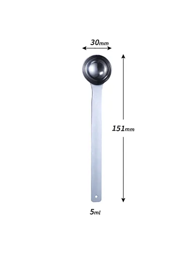long handle 5ml measuring spoon