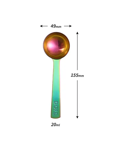 20ml colored measuring spoons, tea measuring spoon