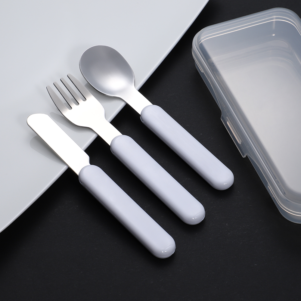 sublimation cutlery set with white handle