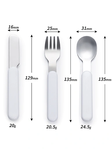 3 piece sublimation cutlery