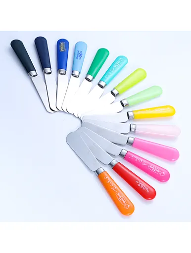colorful butter spreader knife