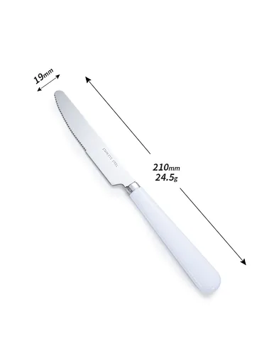 white handle cutlery cheap cutlery knife